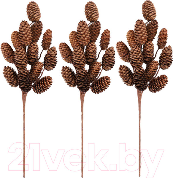 Изображение товара Искусственные ветки GrandSiti 13579-3 / L26/43см (3шт)