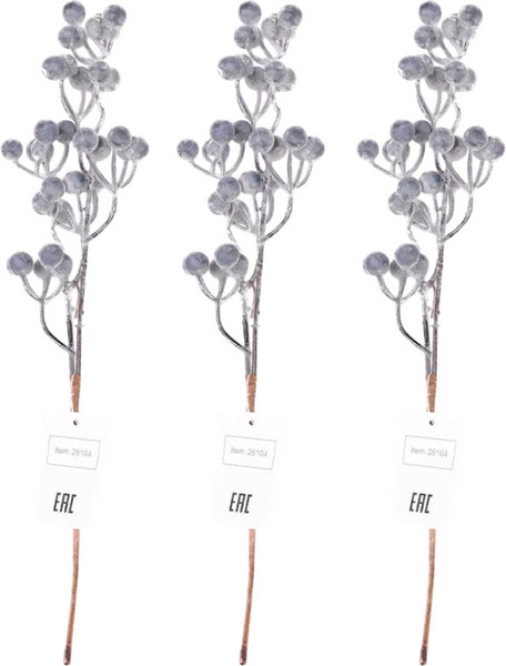 Изображение товара Искусственные ветки GrandSiti 26104-3 / L22/36CM, (3шт)