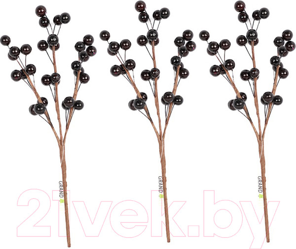 Изображение товара Искусственные ветки GrandSiti 62737-3 / L30CM (3шт)