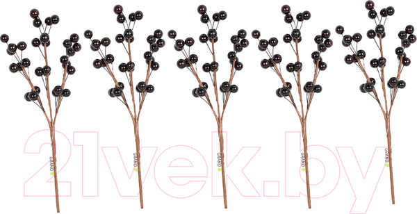 Изображение товара Искусственные ветки GrandSiti 62737-5 / L30CM (5шт)