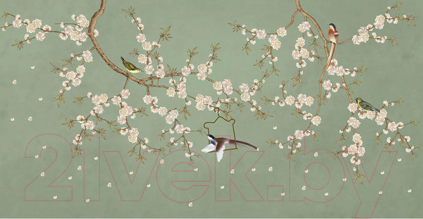 Изображение товара Фотообои листовые Citydecor Цветы и растения 176 (500x260см)