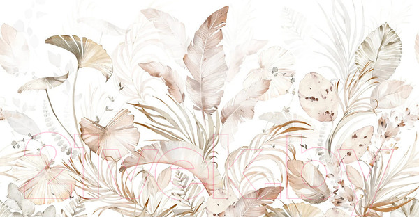 Изображение товара Фотообои листовые Citydecor Цветы и растения 170 (500x260см)