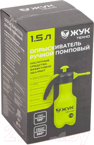 Изображение товара Опрыскиватель помповый Цикл Жук Техно / 321663-00 (1.5л)