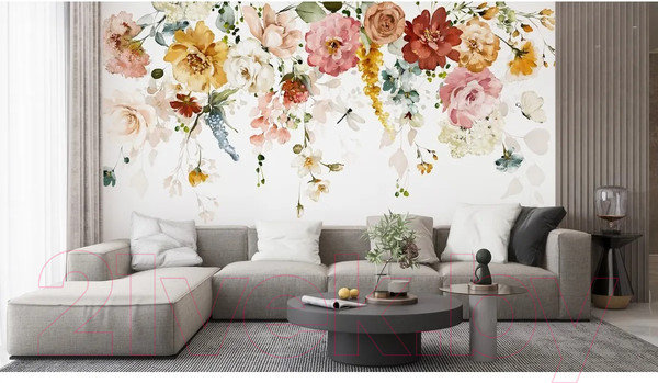 Изображение товара Фотообои листовые Citydecor Цветы и растения 157 (500x260см)