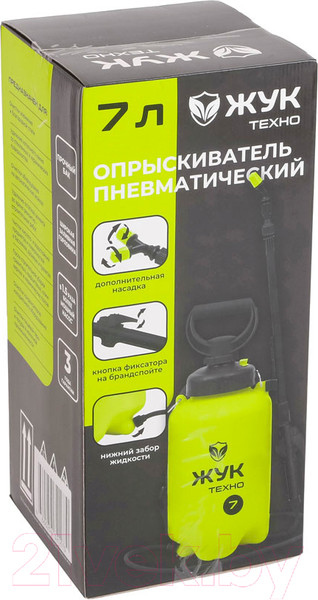 Изображение товара Опрыскиватель помповый Цикл Жук Техно / 321670-00 (7л)