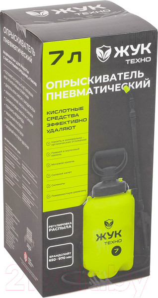 Изображение товара Опрыскиватель помповый Цикл Жук Техно / 321670-00 (7л)
