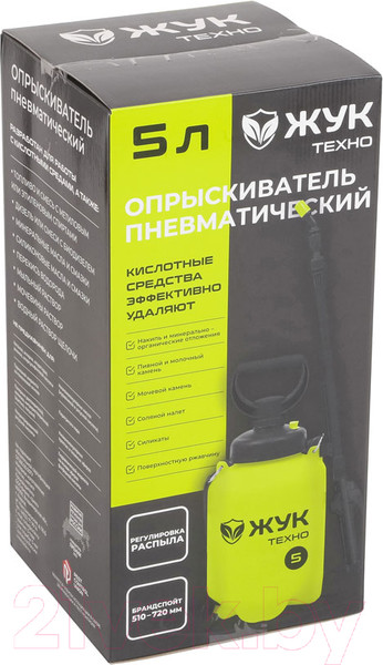 Изображение товара Опрыскиватель помповый Цикл Жук Техно / 321694-00 (5л)