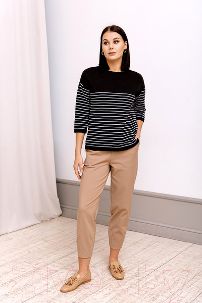 Изображение товара Джемпер Romgil ТЗ367  (р.158-164-100-106, черный/белый)