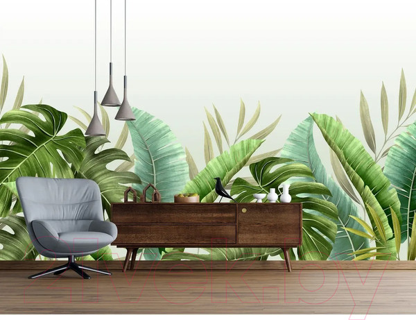 Изображение товара Фотообои листовые Citydecor Цветы и растения 129 (500x260см)