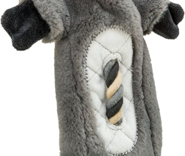 Изображение товара Игрушка для собак Trixie Ослик на веревке / 36099