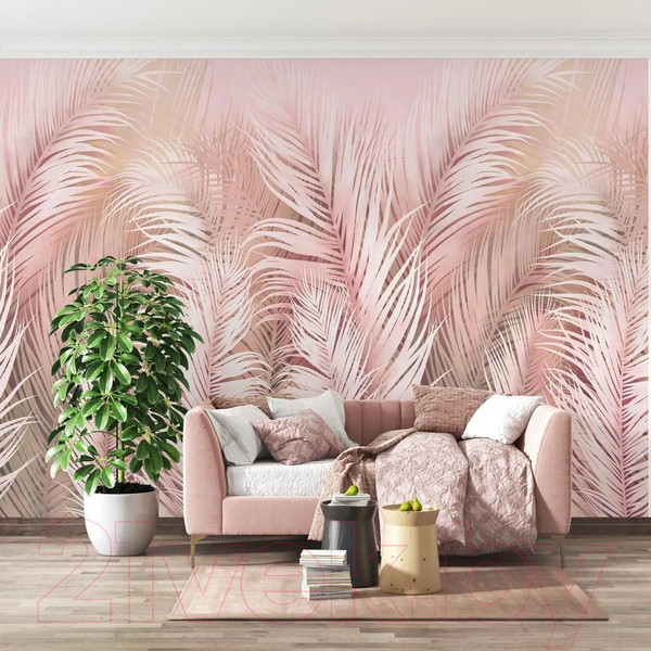 Изображение товара Фотообои листовые Citydecor Пальмовые листья AIR 63 (500x260см)