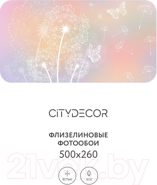 Изображение товара Фотообои листовые Citydecor Невесомость 9 (500x260см)