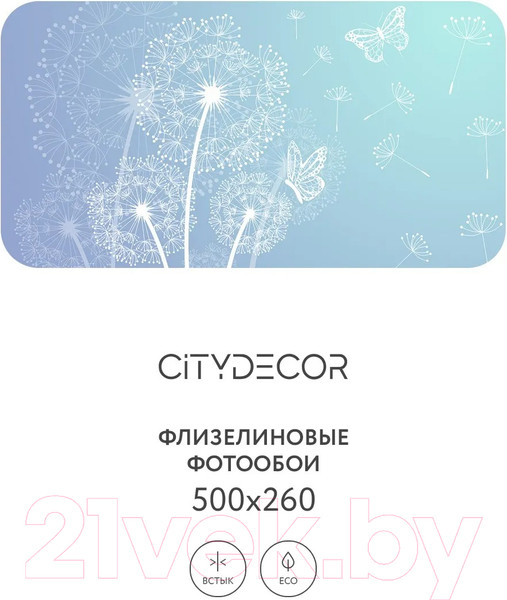 Изображение товара Фотообои листовые Citydecor Невесомость 2 (500x260см)