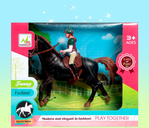 Изображение товара Кукла с аксессуарами Sima-Land Лошадка 303-1 / 4387966