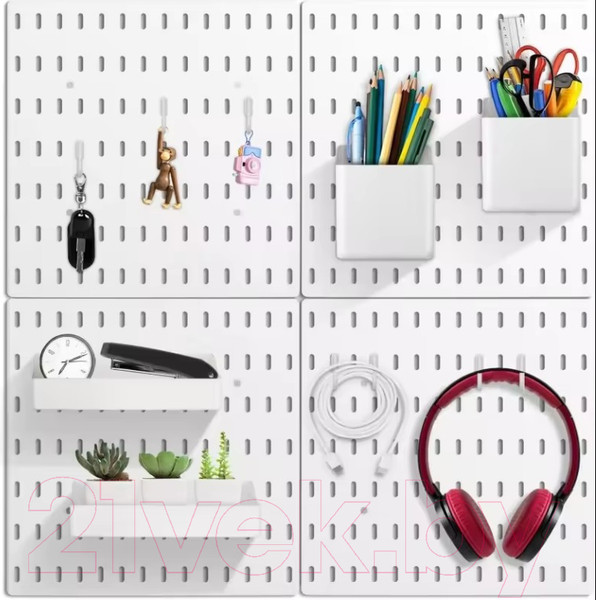 Изображение товара Кашпо Swed house Savaran 34.72.9438 (белый)