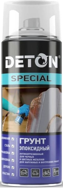 Изображение товара Грунт-краска Deton Special эпоксидная (520мл, серый)