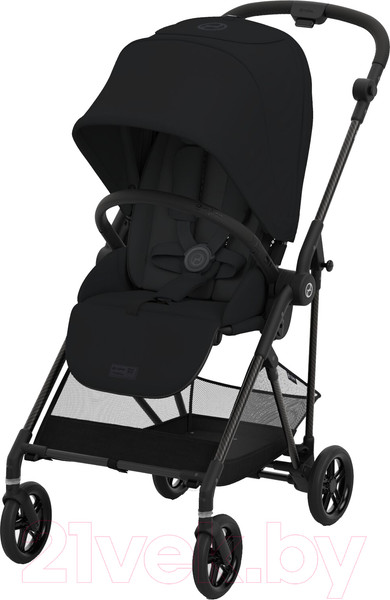 Изображение товара Детская прогулочная коляска Cybex Melio Carbon / 524000013 (Magic Black)