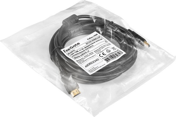 Изображение товара Кабель ExeGate EX-CC-HDMI-5.0F / EX294691RUS (5м)