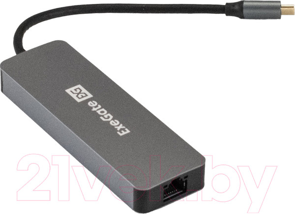 Изображение товара Док-станция для ноутбука ExeGate DUB-21C/PD/HL / EX293982RUS