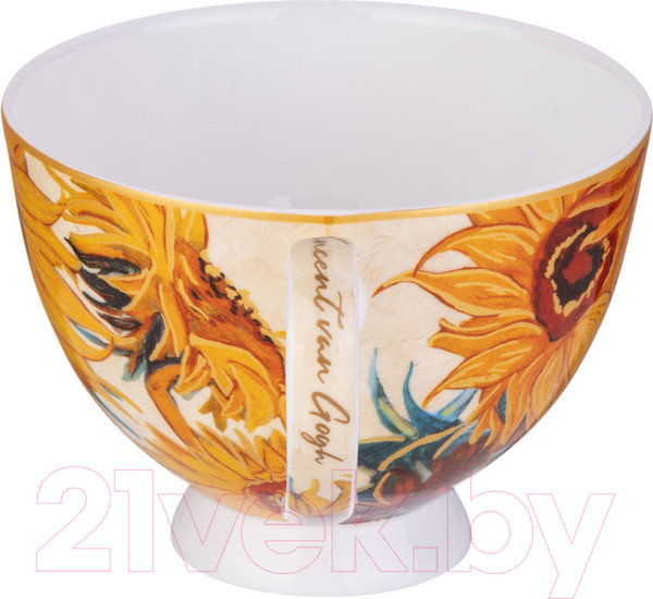 Изображение товара Чашка с блюдцем Lefard Подсолнухи / 104-1009