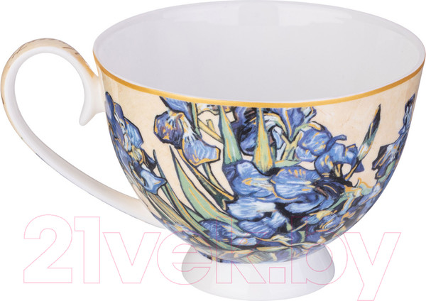 Изображение товара Чашка с блюдцем Lefard Ирисы / 104-1012