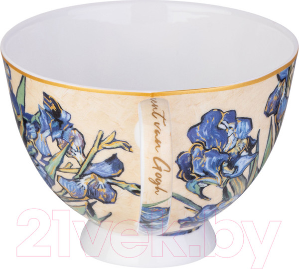 Изображение товара Чашка с блюдцем Lefard Ирисы / 104-1012