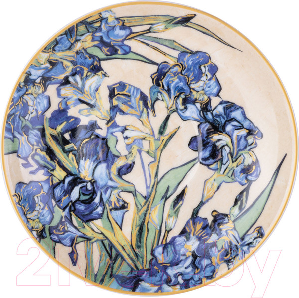 Изображение товара Чашка с блюдцем Lefard Ирисы / 104-1012