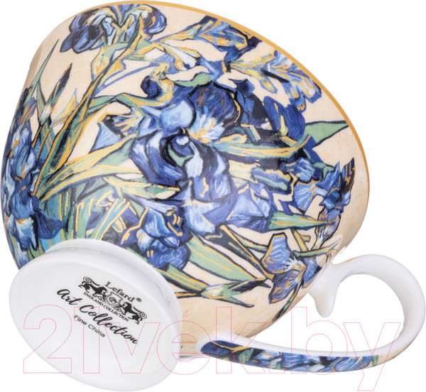 Изображение товара Чашка с блюдцем Lefard Ирисы / 104-1012