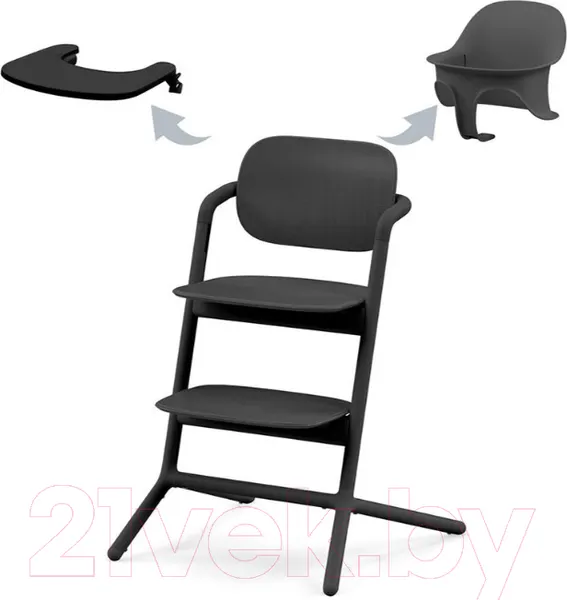 Изображение товара Стульчик для кормления Cybex Lemo Set 3 в 1 (Stunning Black)