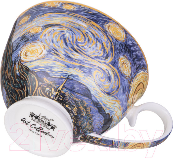 Изображение товара Чашка с блюдцем Lefard Звездная ночь / 104-1011