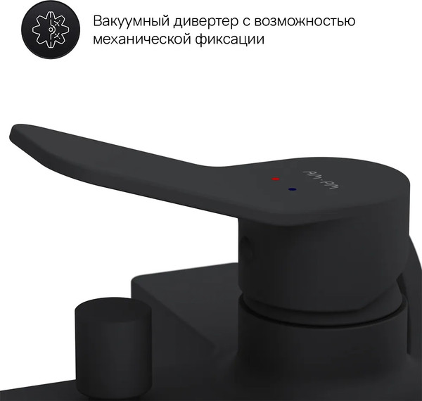 Изображение товара Смеситель AM.PM F88A10022 (черный)