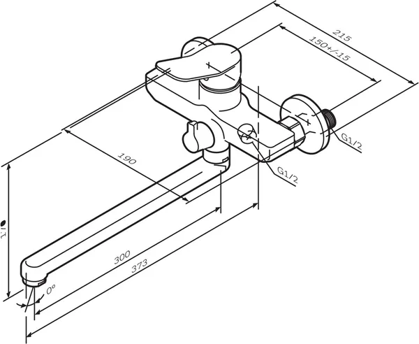 Изображение товара Смеситель AM.PM F88A90000 (хром)