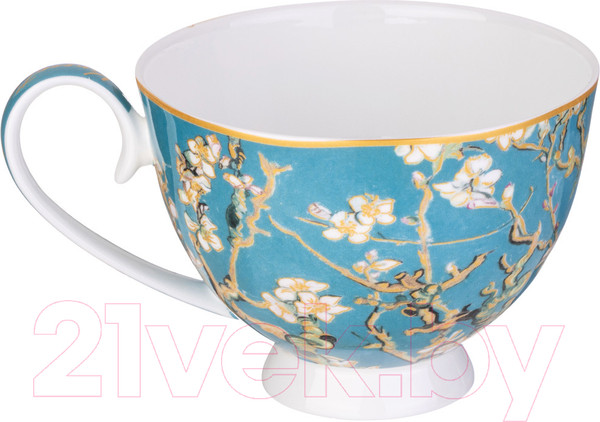 Изображение товара Чашка с блюдцем Lefard Цветущий миндаль / 104-1010