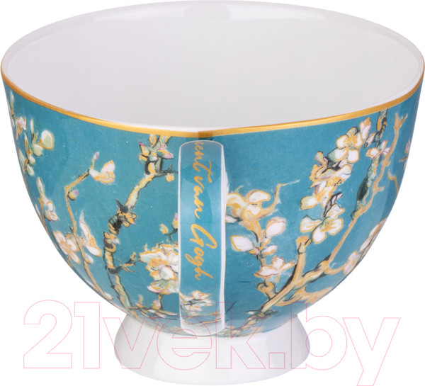 Изображение товара Чашка с блюдцем Lefard Цветущий миндаль / 104-1010