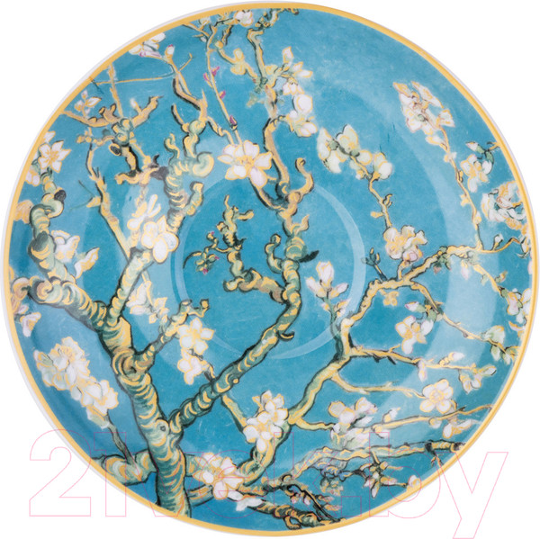 Изображение товара Чашка с блюдцем Lefard Цветущий миндаль / 104-1010