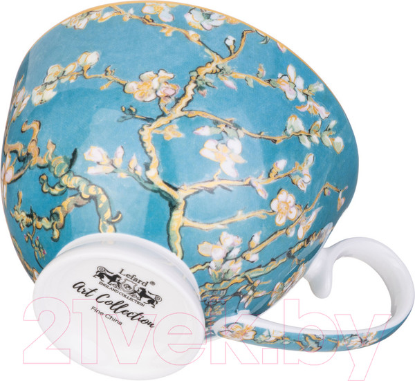Изображение товара Чашка с блюдцем Lefard Цветущий миндаль / 104-1010