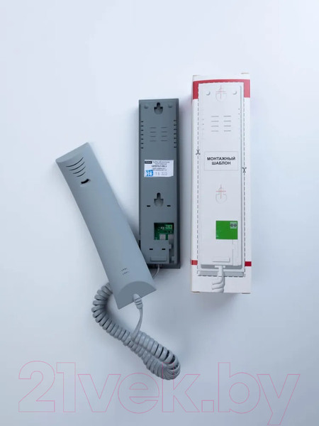 Изображение товара Аудиодомофон Цифрал КМ-3 (серый шелк)