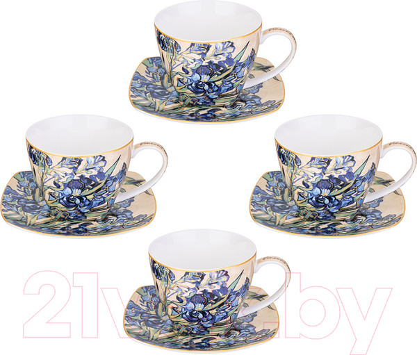 Изображение товара Набор для чая/кофе Lefard Ирисы / 104-1019