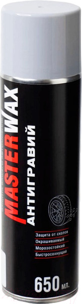 Изображение товара Антигравий MasterWax MW030201 (650мл, серый)