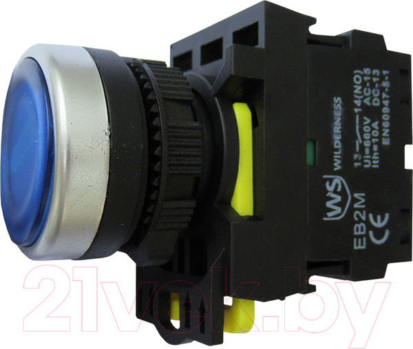 Изображение товара Кнопка для пульта Wilderness EB2M-A-10D/B 1НО / EB20013 (синий)