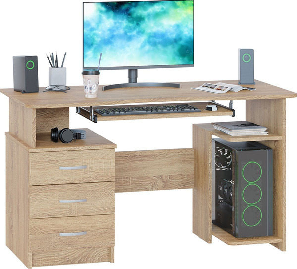 Изображение товара Компьютерный стол Сокол-Мебель КСТ-08.1 (дуб сонома)