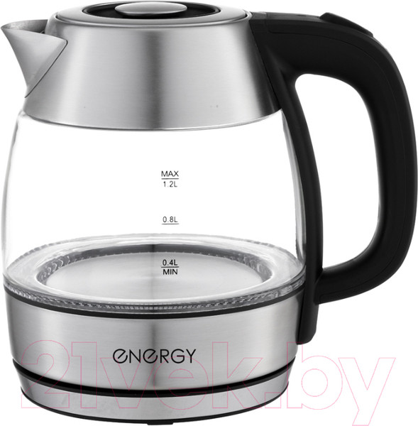 Изображение товара Электрочайник Energy E-222 / 164159 (черный)