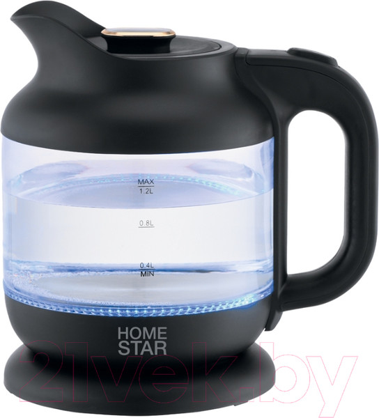 Изображение товара Электрочайник HomeStar HS-1056 / 107840 (черный)