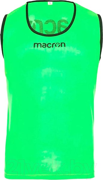 Изображение товара Манишка футбольная Macron Practice+ / 503216-L (L, зеленый)