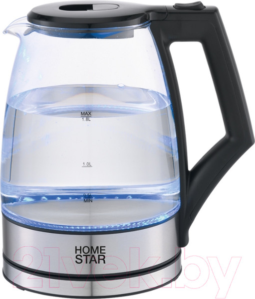 Изображение товара Электрочайник HomeStar HS-1004 / 107841 (черный)