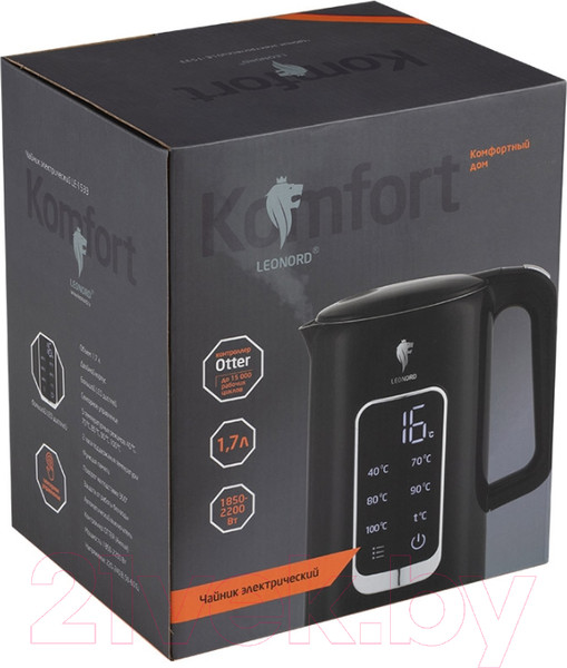 Изображение товара Электрочайник Leonord LE-1533 / 107827 (черный)