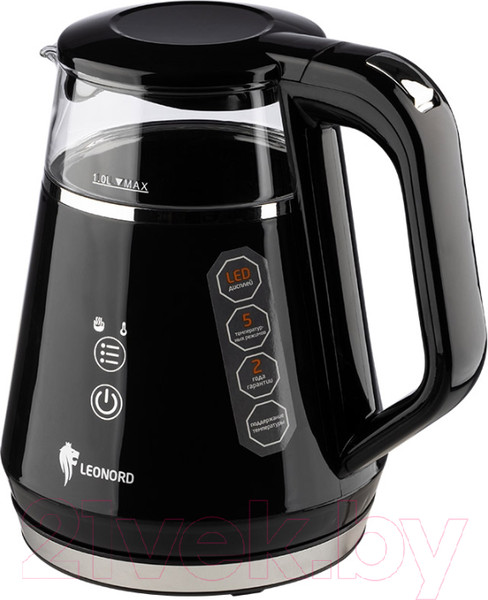 Изображение товара Электрочайник Leonord LE-1534 / 107829 (черный)