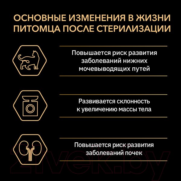 Изображение товара Сухой корм для кошек Pro Plan Sterilised с кроликом (3кг)