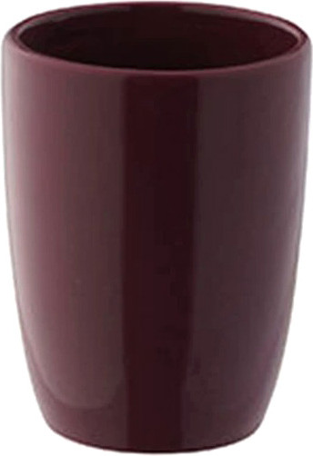 Изображение товара Стакан для зубной щетки и пасты Axentia Пиза 128618 (бордовый)