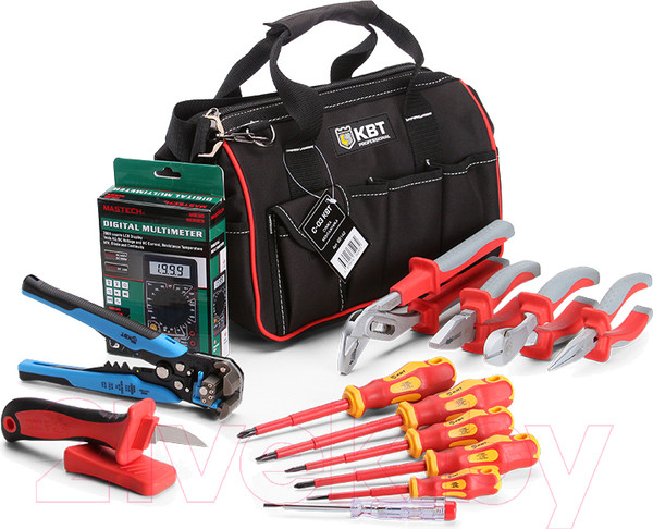 Изображение товара Универсальный набор инструментов КВТ НИЭ-02 / 66353